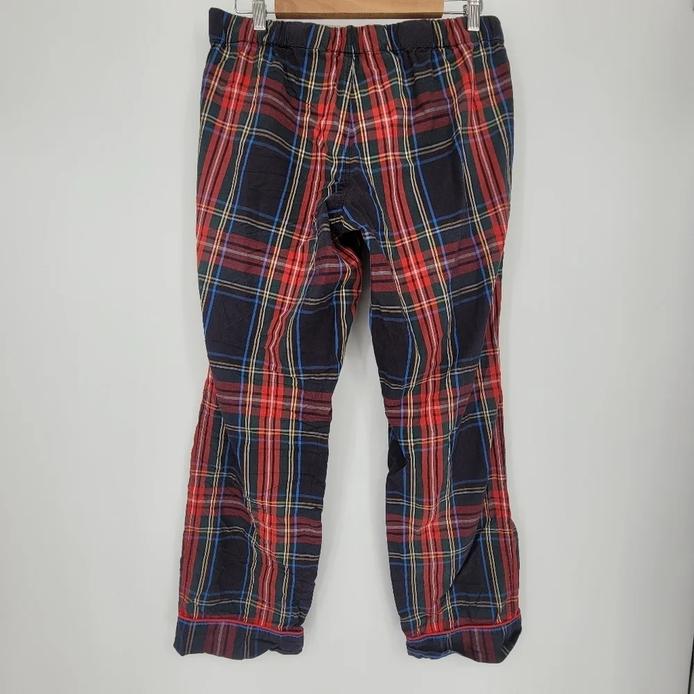 J crew plaid mens Christmas pajamas size  small